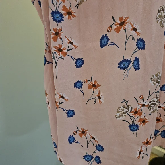 Daniel Rainn Women's Size 2x Floral Pink Sleeveless Top Shirt - Picture 9 of 14